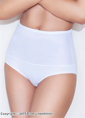 Shaping maxi briefs, high waist, belly and hips control, S to 9XL